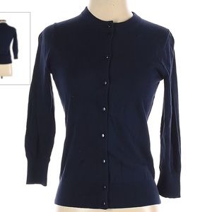 J.Crew navy cardigan